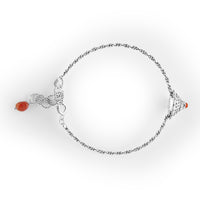Bracciale semirigido con mezzo botone sardo La Grotta dei Preziosi